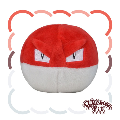 Officiële Pokemon center Pokemon fit knuffel Voltorb 10cm (lang)